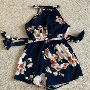 Women’s floral romper